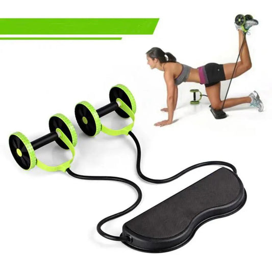 Home Gym Abs Exercise Fitness Abdominal Workout Wheel Roller Machine Equipment