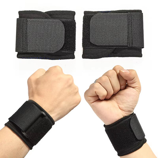 Adjustable Soft Wristbands Wrist Support Bracers for Gym Sports Wristband Carpal Protector Breathable Wrap Band Strap Safety