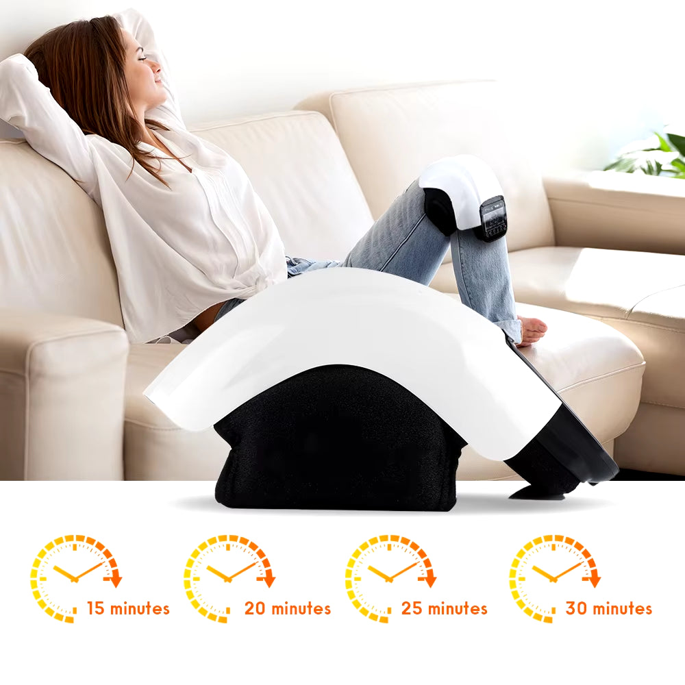 Infrared Heating Knee Massager Electric Air Pressure Physiotherapy Kneecap Treasure Shoulder Elbow Massage Joint Pain Relief