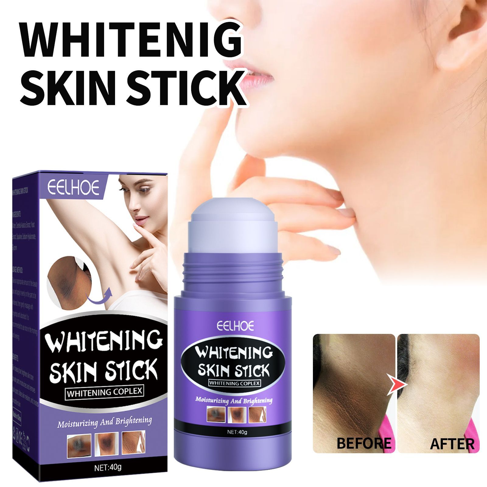 Hydrating Brightening Skin Care Cream Stick