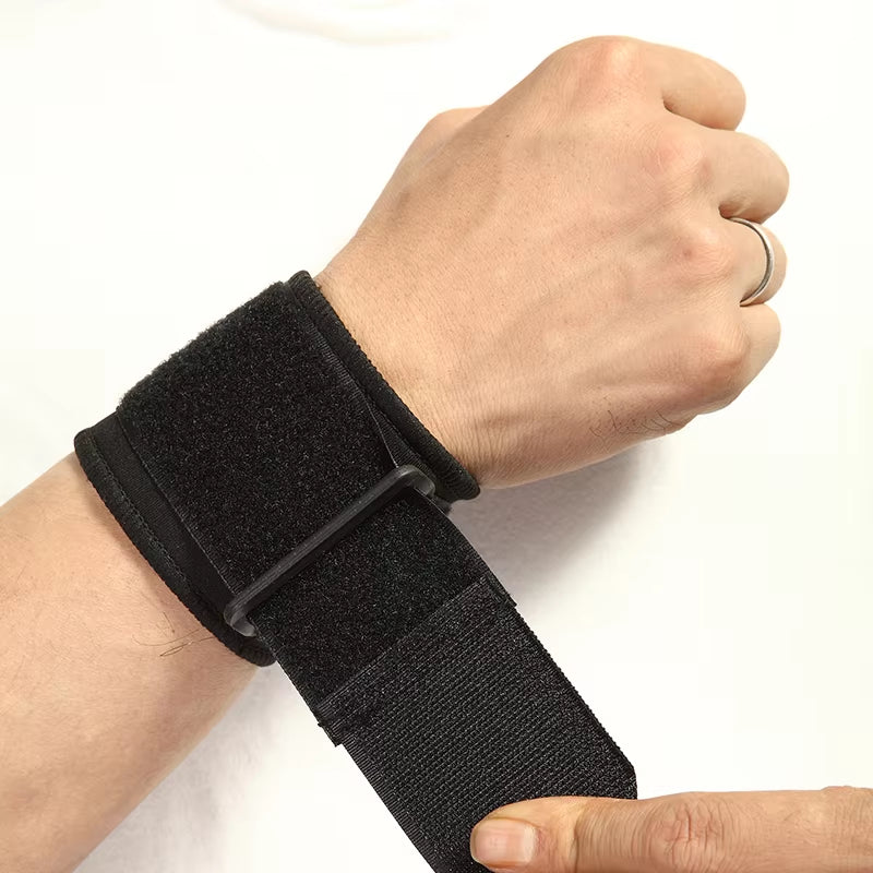 Adjustable Soft Wristbands Wrist Support Bracers for Gym Sports Wristband Carpal Protector Breathable Wrap Band Strap Safety