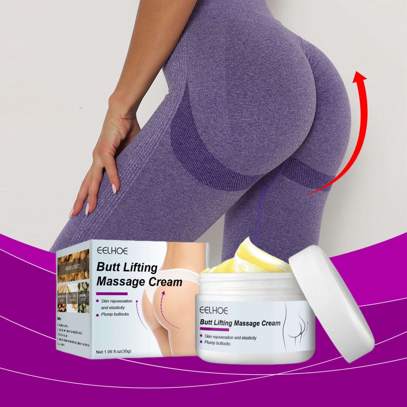 Buttock Lifting Massage Cream