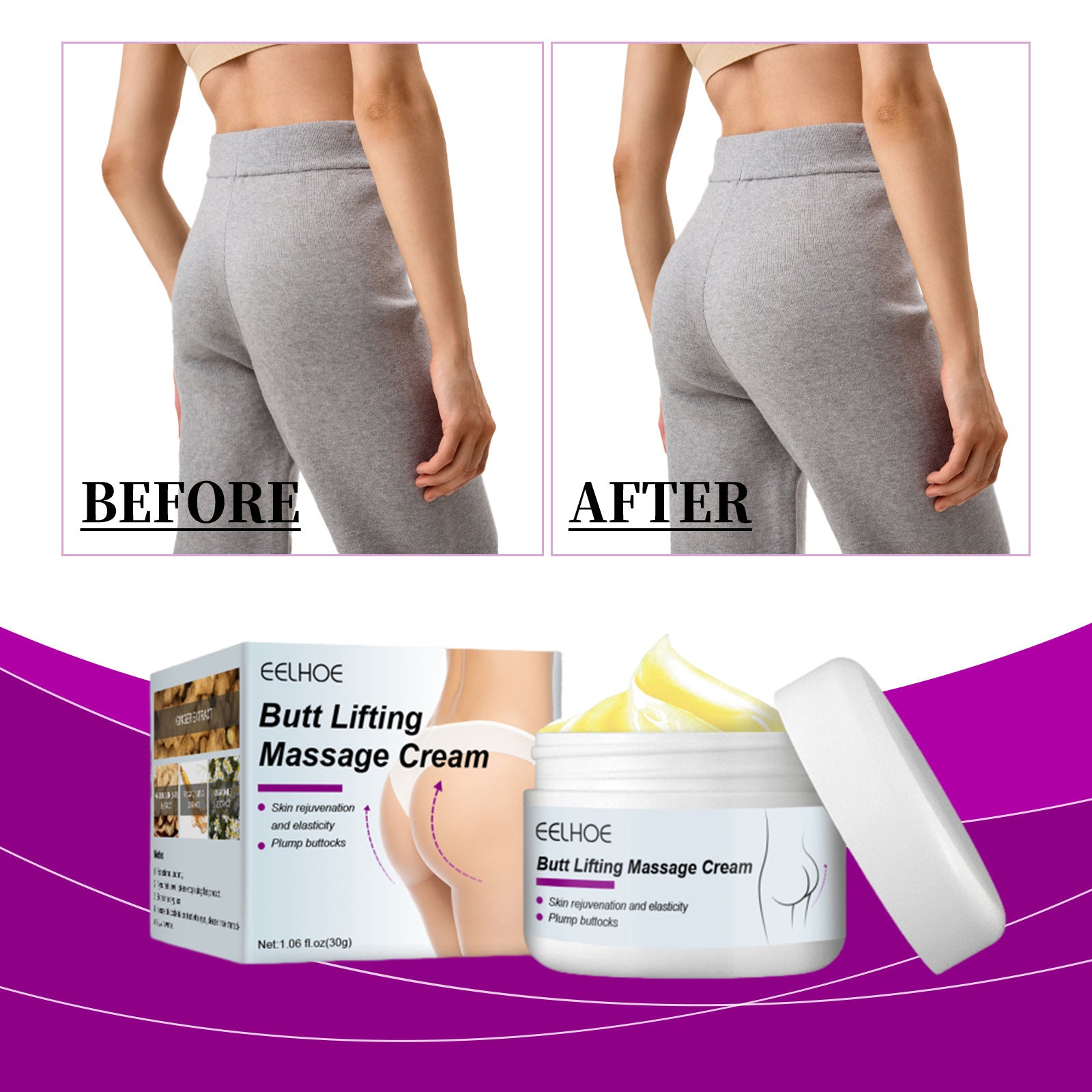 Buttock Lifting Massage Cream